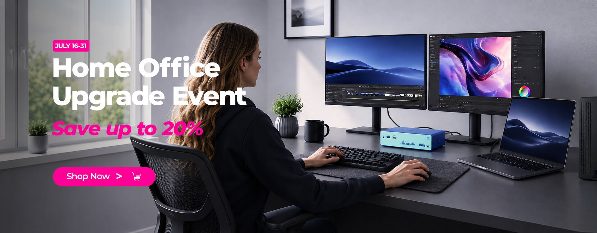 home office upgrade event 2026 save up to 20%