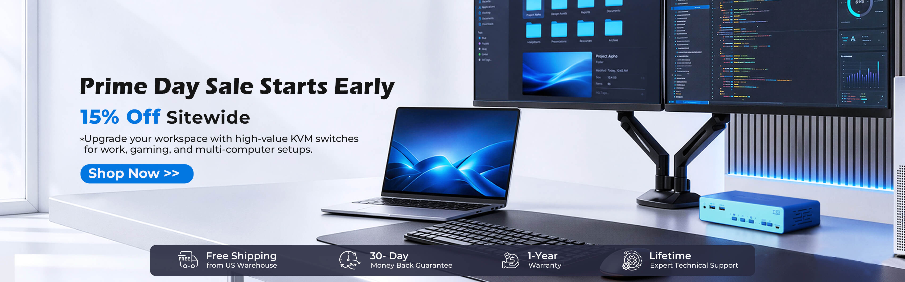 tesmert-kvm-switch-2026-prime-day-landing-page-scene
