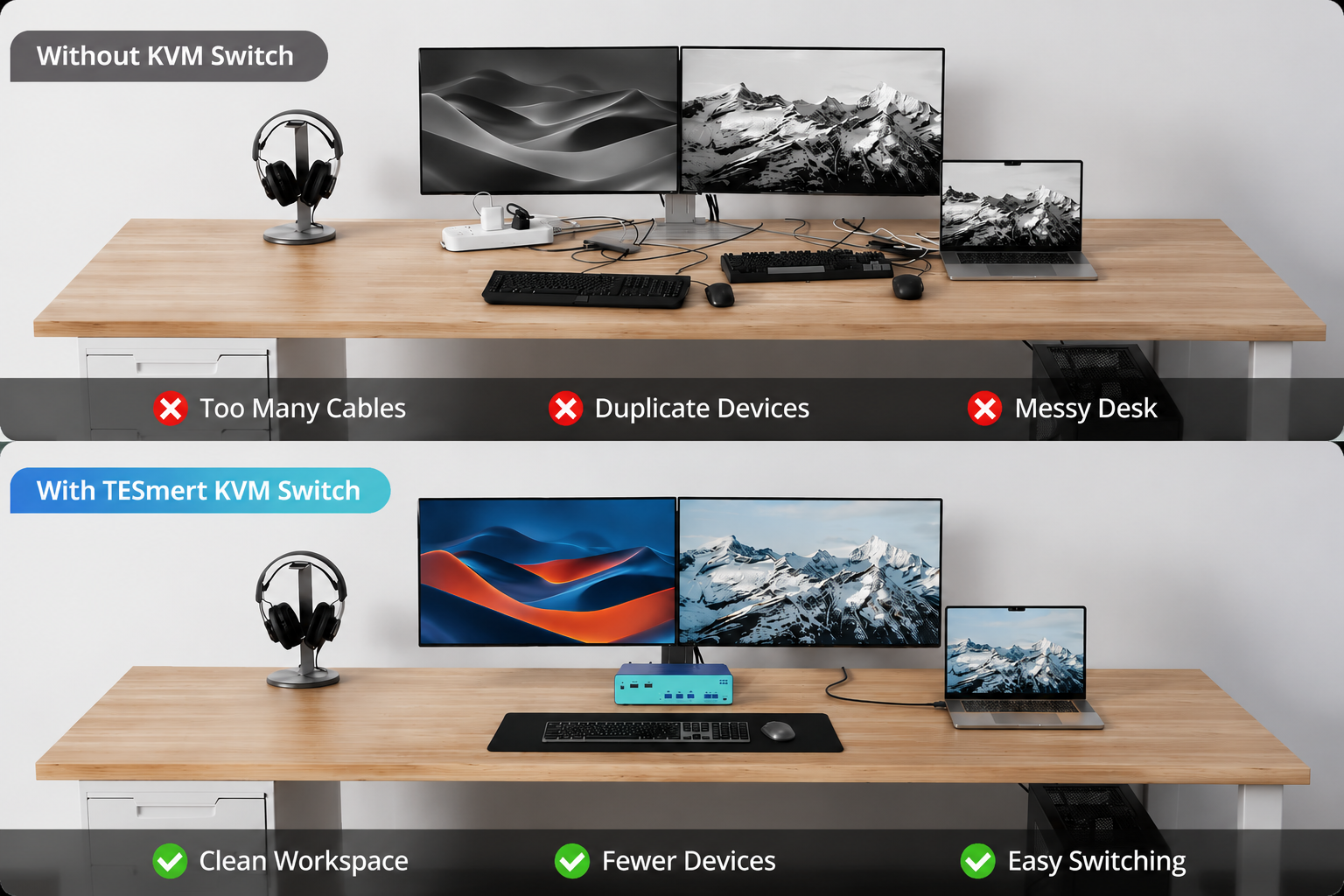 Which TESmert KVM Should You Choose for Your Computer Setup?