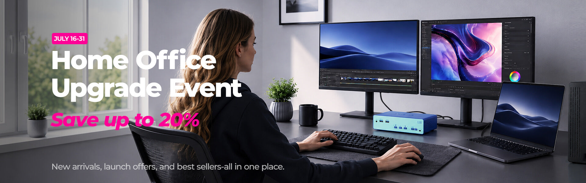 home office upgrade event 2026 save up to 20%