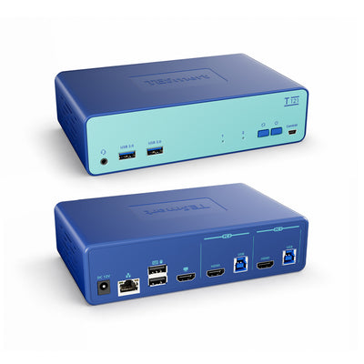 2-Port HDMI KVM Switch for 2 PCs 1 Monitor USB3.0